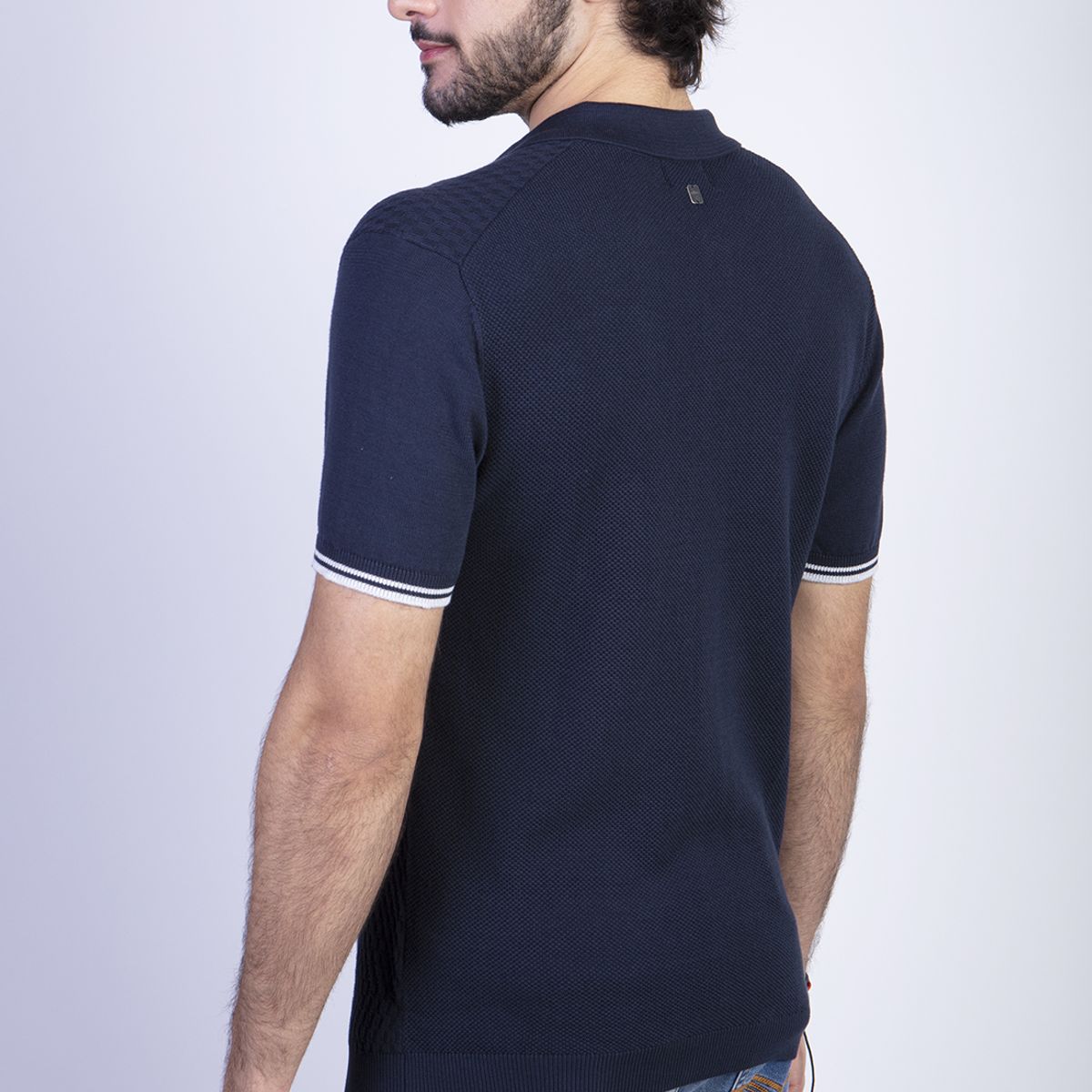 FEROUCH - Polera Lincoln Azul Ferouch