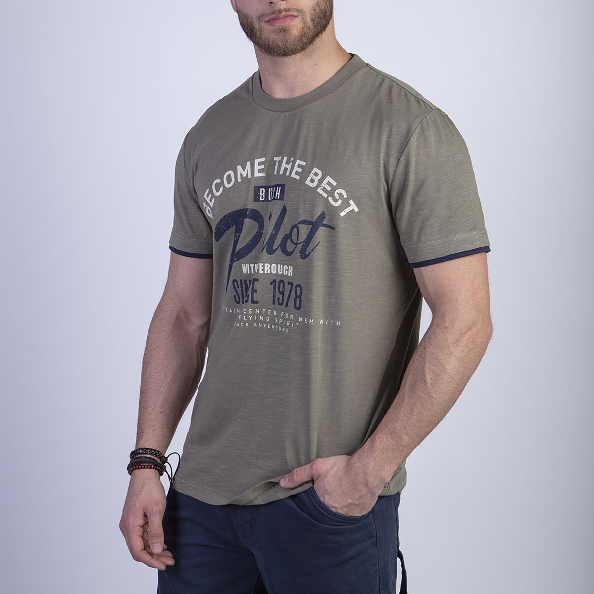 FEROUCH - Polera Vermont Verde Ferouch