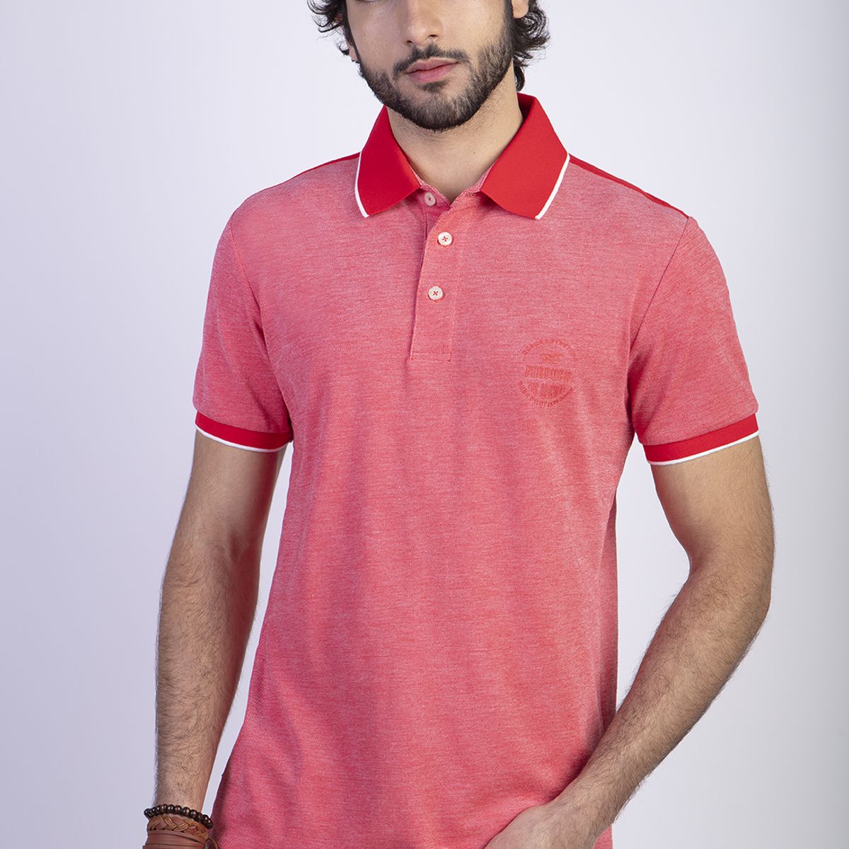 FEROUCH - Polera Nashville Rojo Ferouch