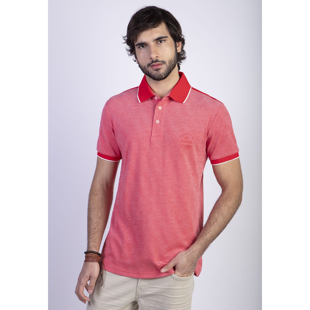 FEROUCH - Polera Nashville Rojo Ferouch