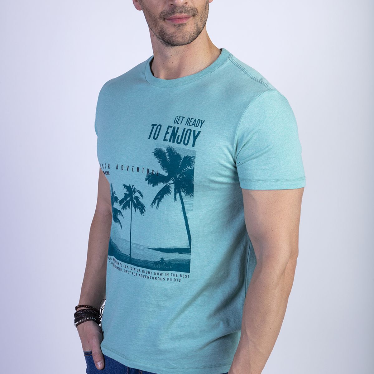 FEROUCH - Polera Oregon Verde Ferouch