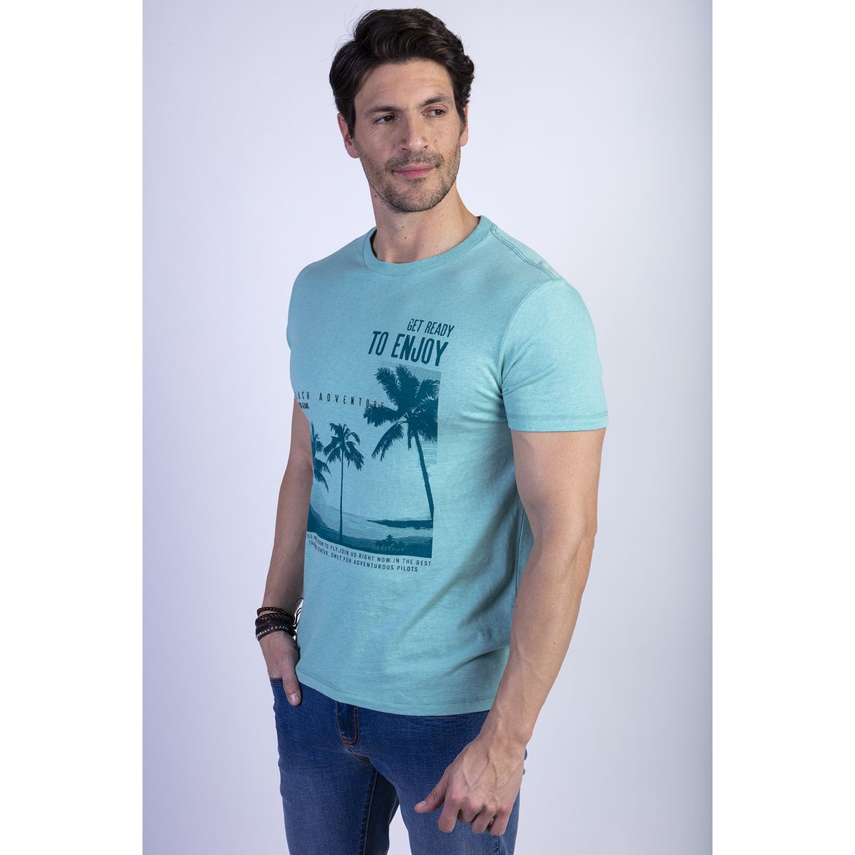 FEROUCH - Polera Oregon Verde Ferouch