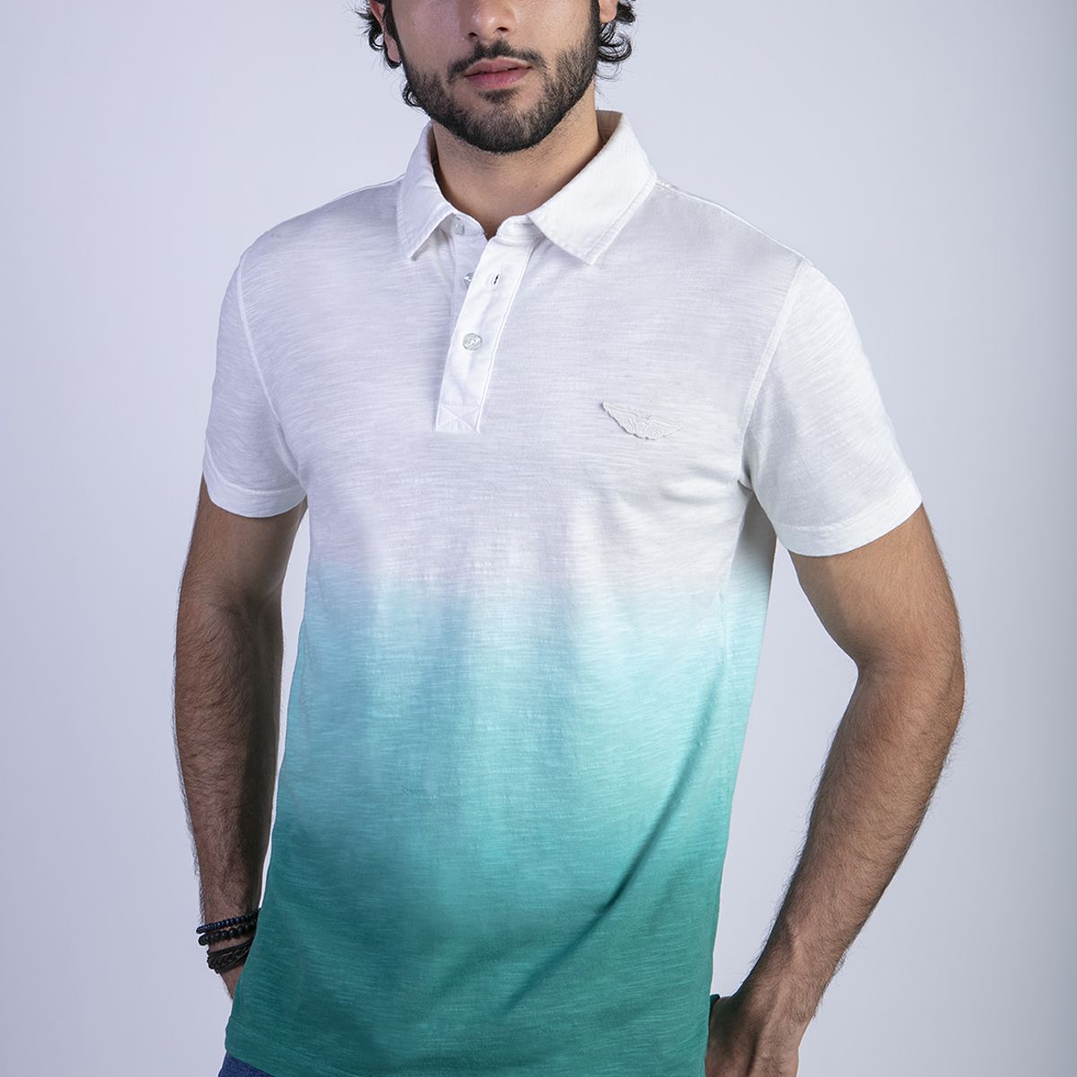 FEROUCH - Polera Polo Pasadena Verde Ferouch