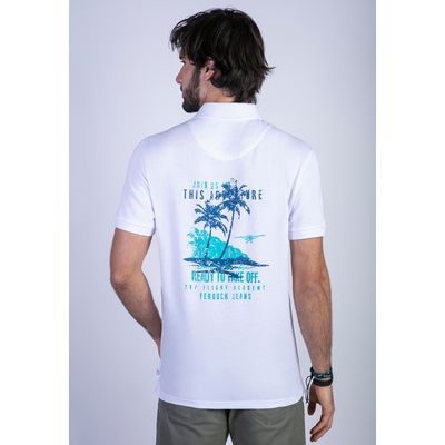 Imagen 2 del producto Polera California Blanco