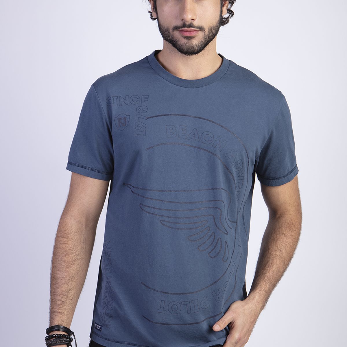 FEROUCH - Polera Indiana Gris Ferouch