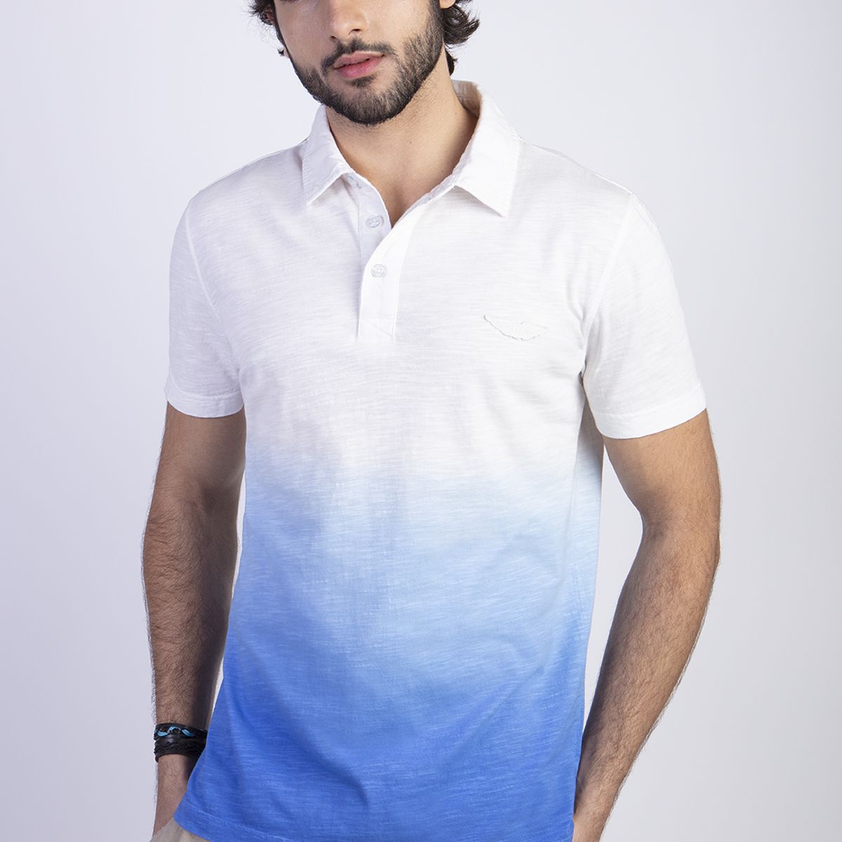 FEROUCH - Polera Polo Pasadena Azul Ferouch