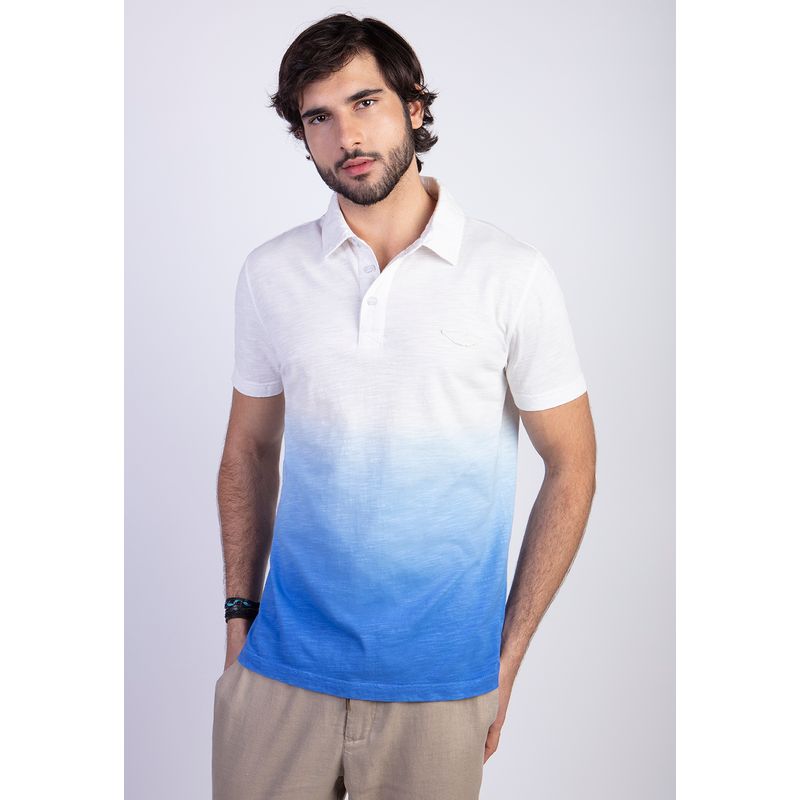 FEROUCH - Polera Polo Pasadena Azul Ferouch