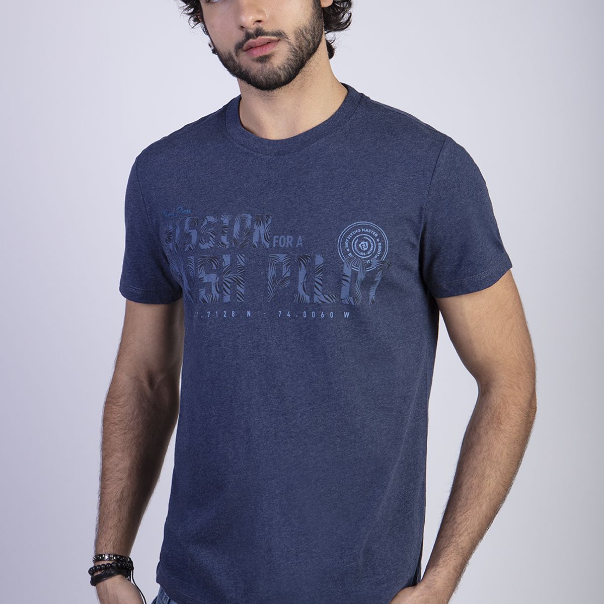FEROUCH - Polera Sacramento Azul Ferouch
