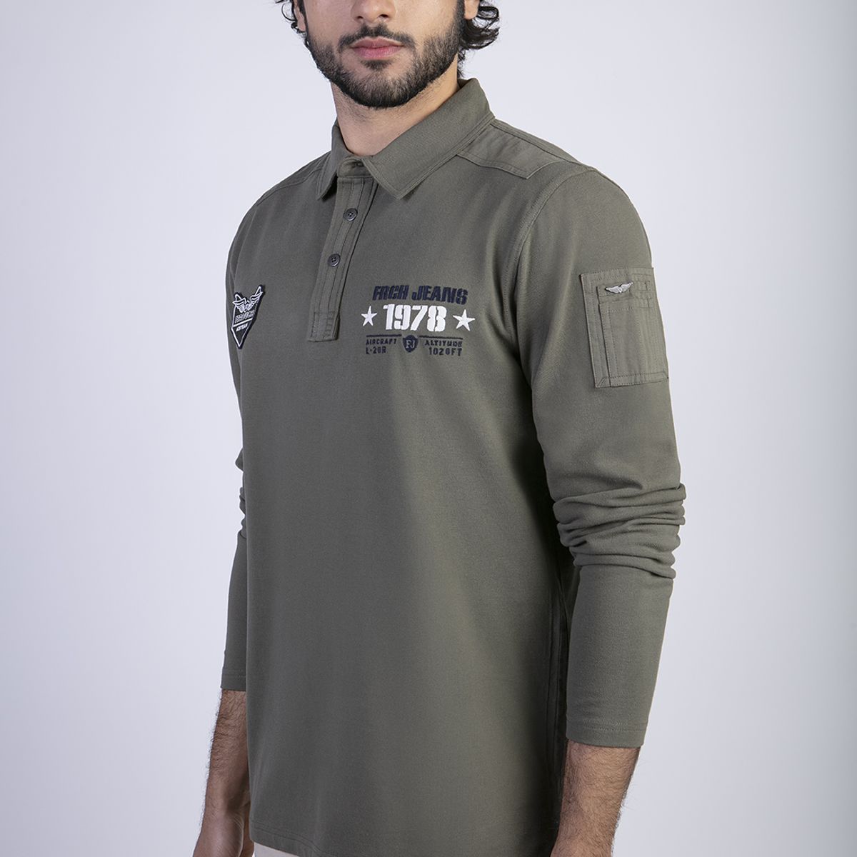 FEROUCH - Polera Alaska Verde Ferouch