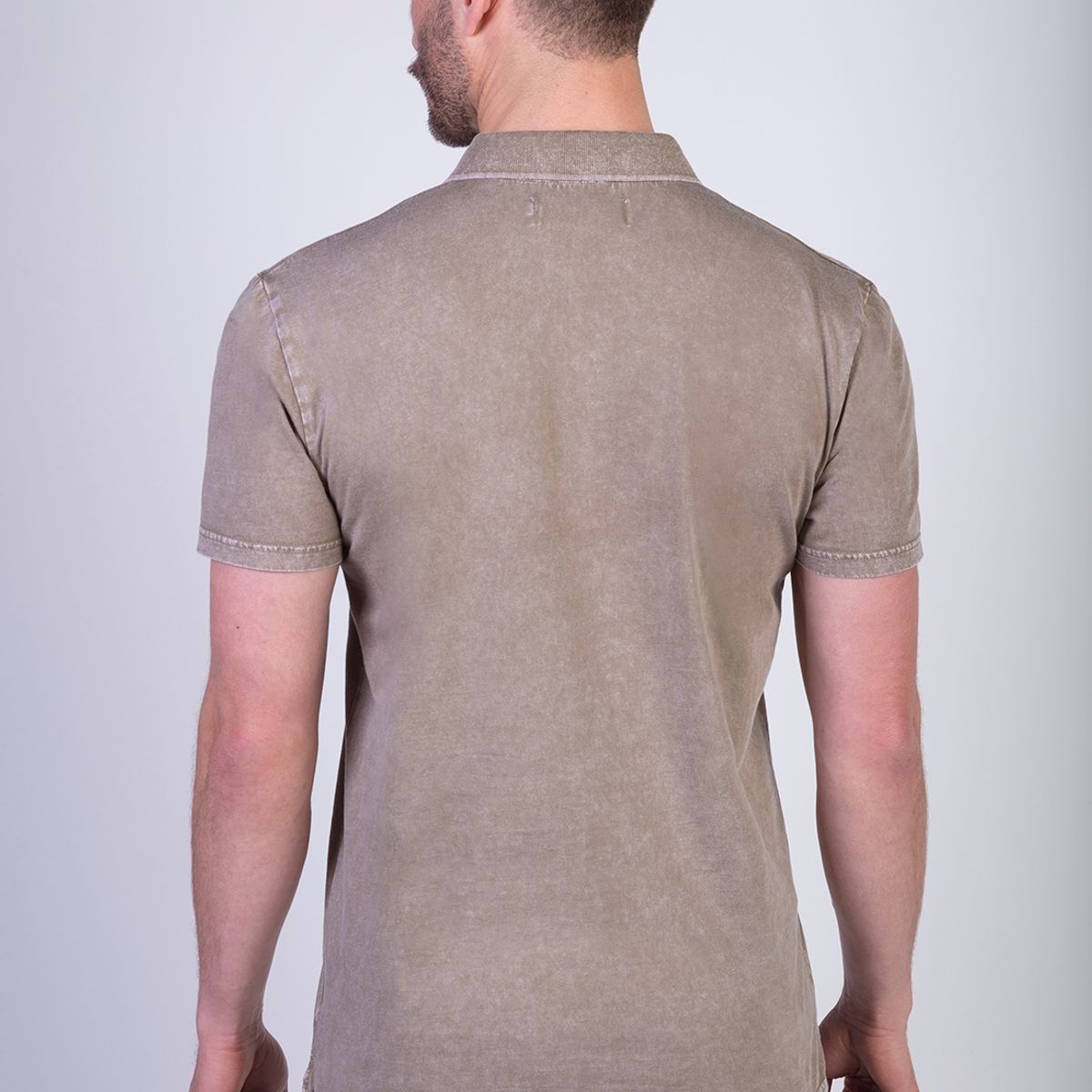 NEW MAN - Polera Madrid Beige New Man