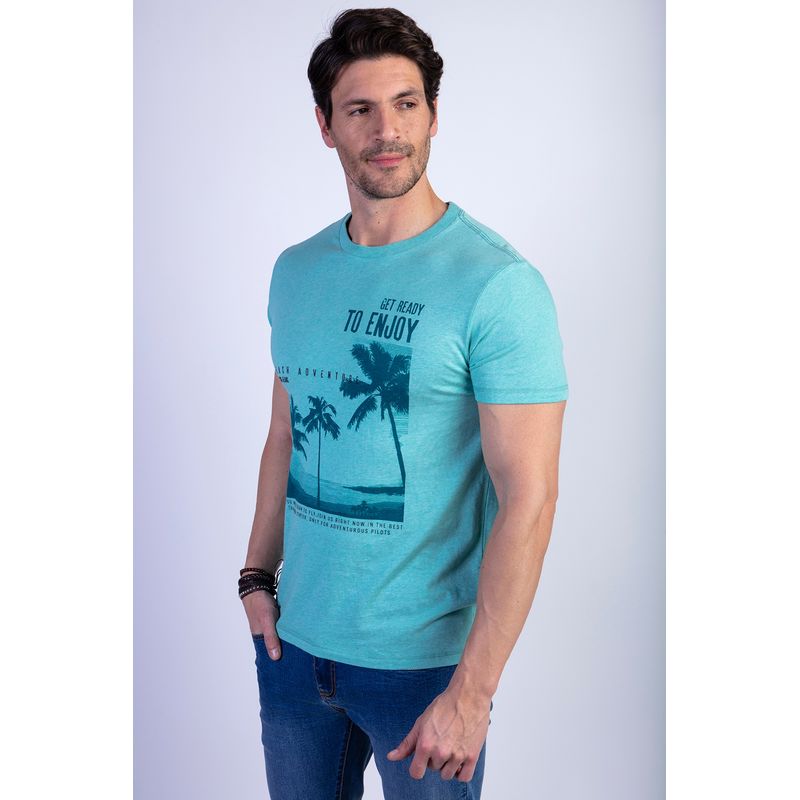 FEROUCH - Polera Oregon Azul Ferouch