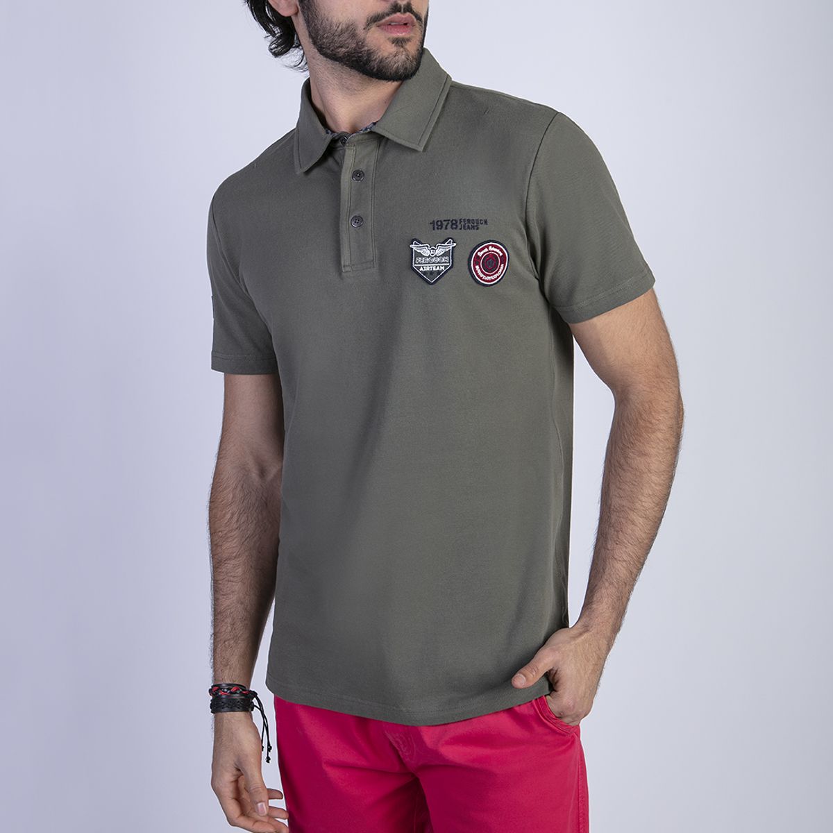 FEROUCH - Polera Hampton Verde Ferouch