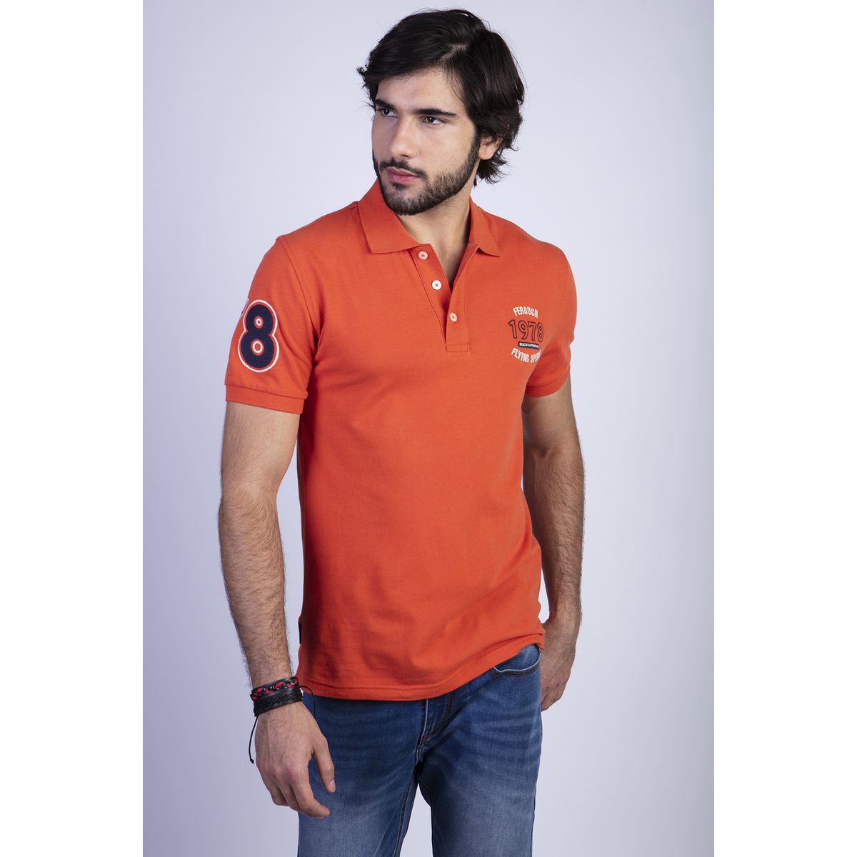 FEROUCH - Polera Bedford Café Ferouch