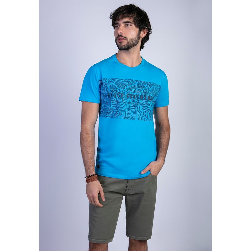 FEROUCH - Polera Montana Azul Ferouch