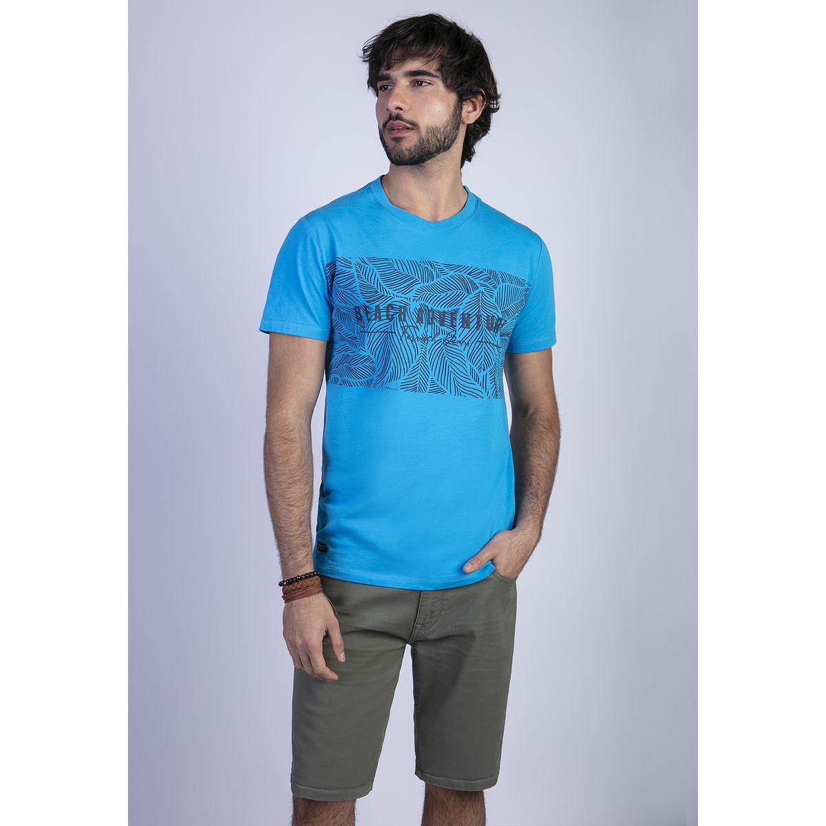 FEROUCH - Polera Montana Azul Ferouch