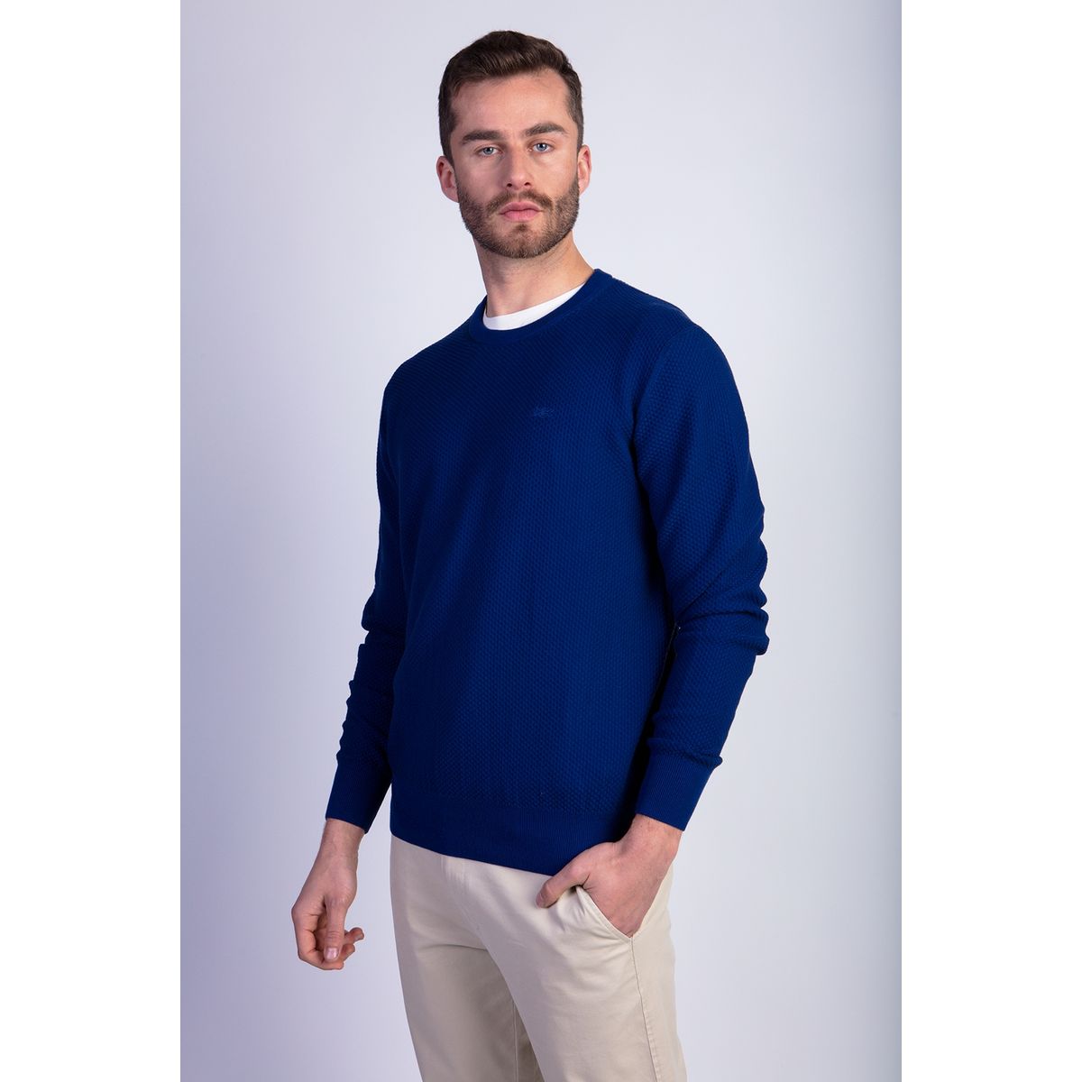NEW MAN - Sweater Panto Azul New Man