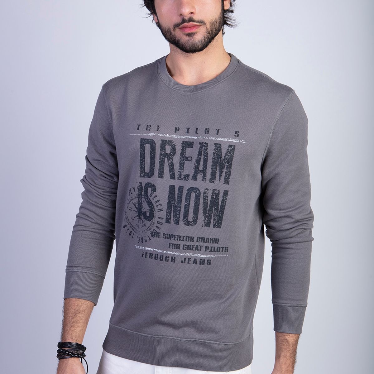 FEROUCH - Polerón San Diego Gris Ferouch