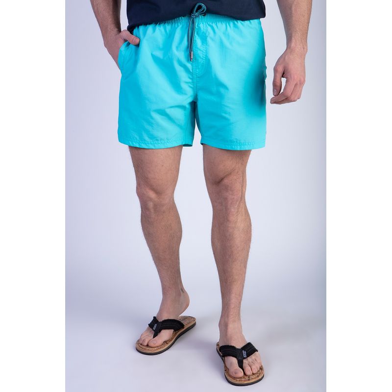 FEROUCH - Traje De Bano Basico Celeste Ferouch
