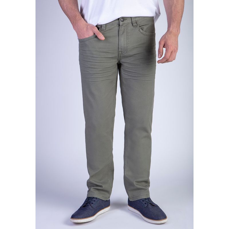 FEROUCH - Jeans Color Fj Verde Ferouch