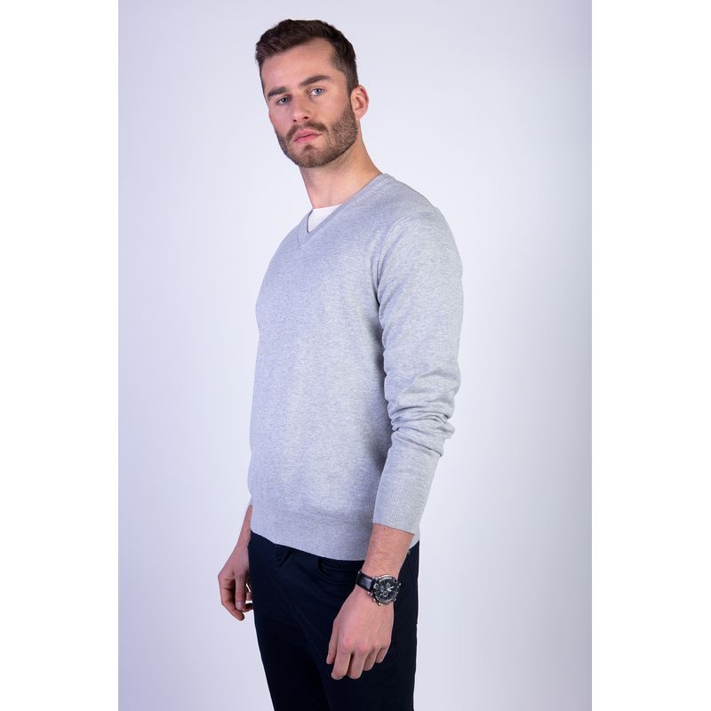 NEW MAN - Sweater Angers Gris New Man