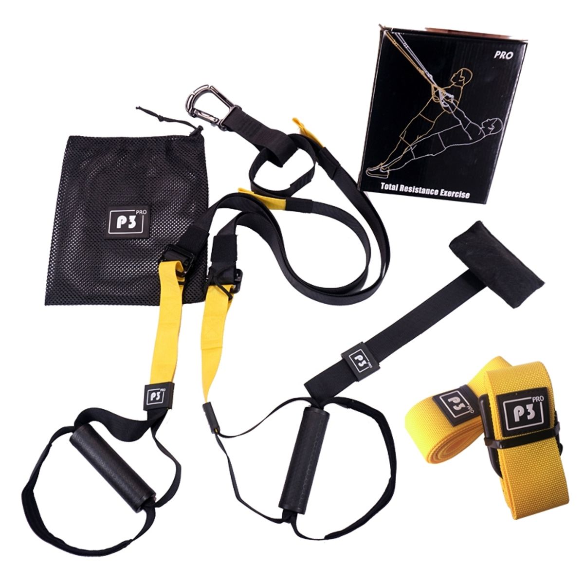 CRUSEC - Set Bandas Trx De Suspension P3 Pro 3 Entrenamiento Unisex