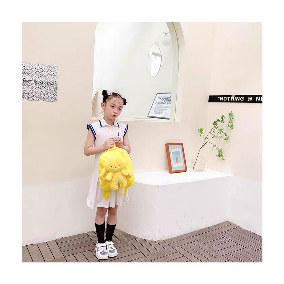 GENERICO - Mini Mochila Peluche Forma De Conejo Para Niña Hermosa