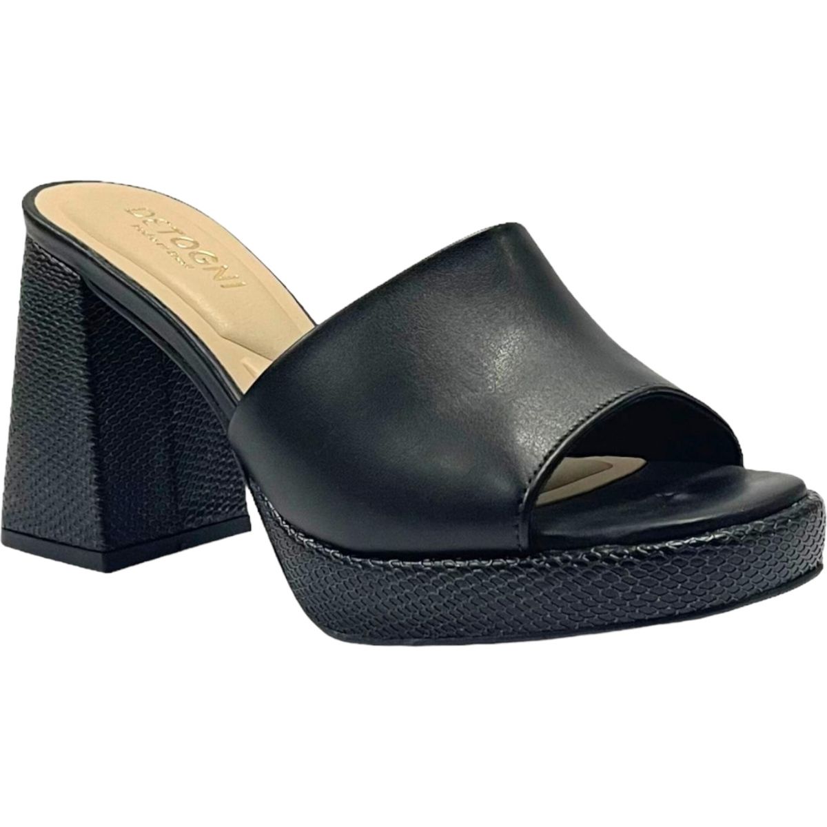 DETOGNI - Sandalia Mujer Negro Bruna Detogni DETOGNI