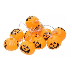 GENERICO - Calabazas Halloween Luz Guirnalda 2 Mts