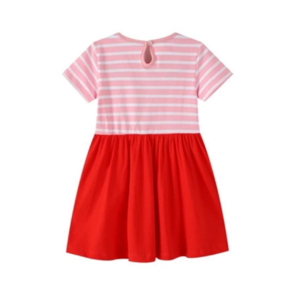 JUMP KIDS - Vestido Manga Corta Niña Falda Frutilla Jump Kids