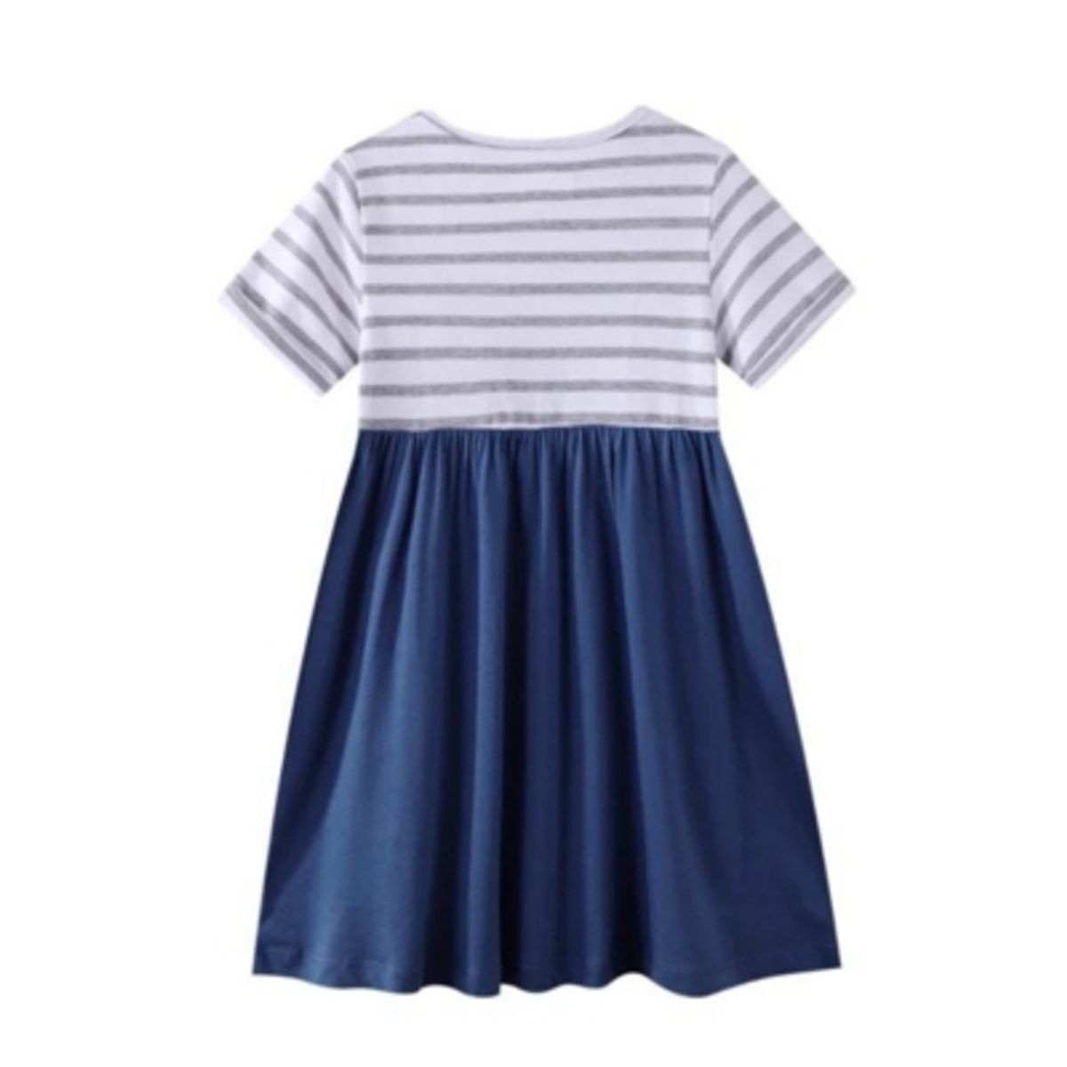 JUMP KIDS - Vestido Manga Corta Niña Falda Azul Jump Kids