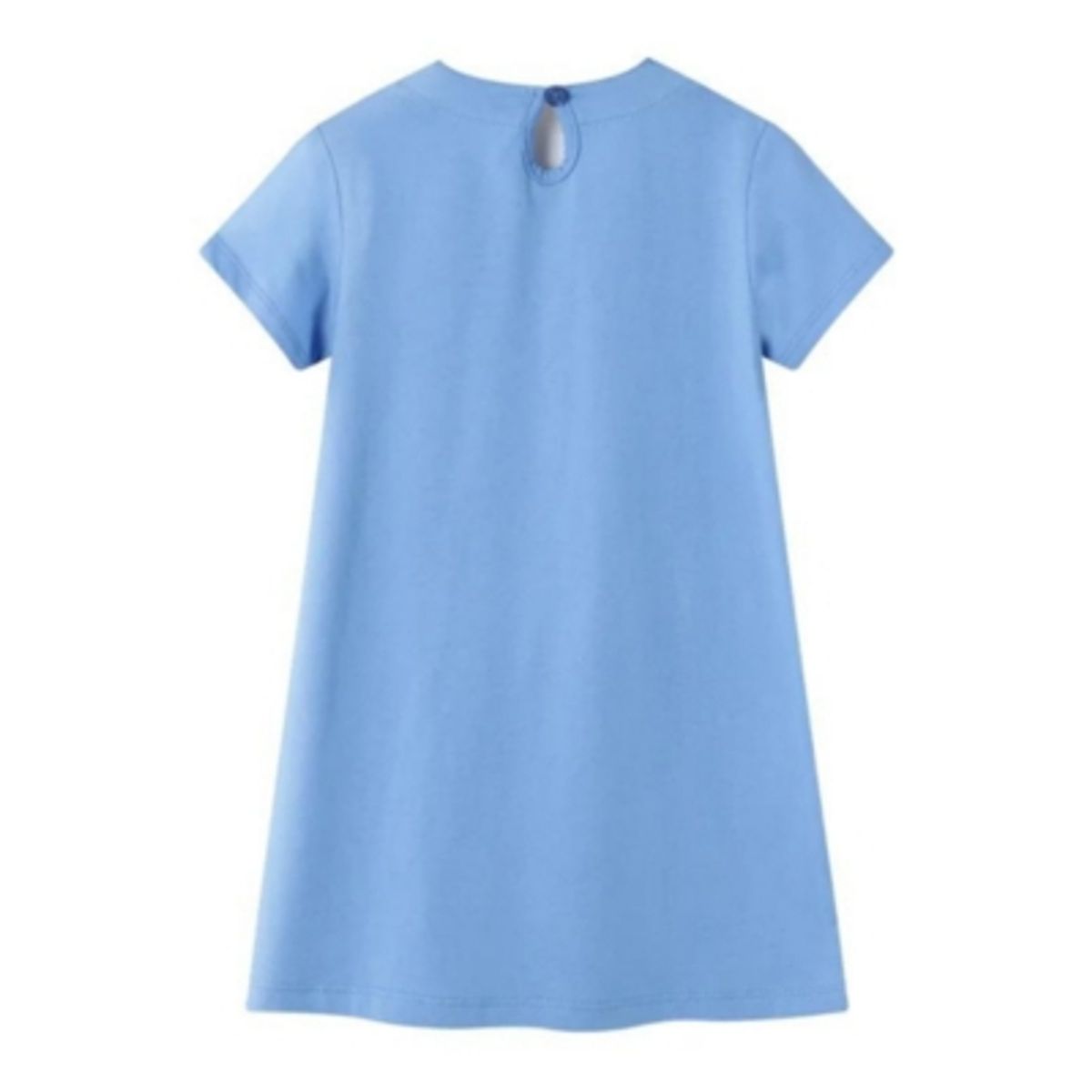 JUMP KIDS - Vestido Manga Corta Niña Sirena Celeste Jump Kids