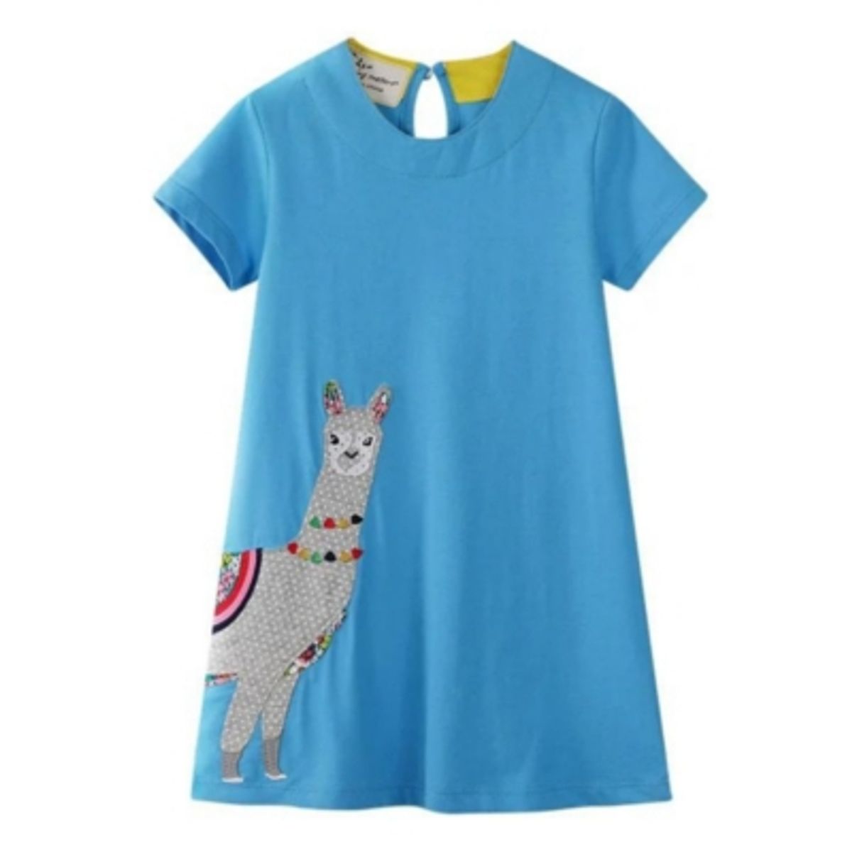 JUMP KIDS - Vestido Manga Corta Niña Llama Jump Kids