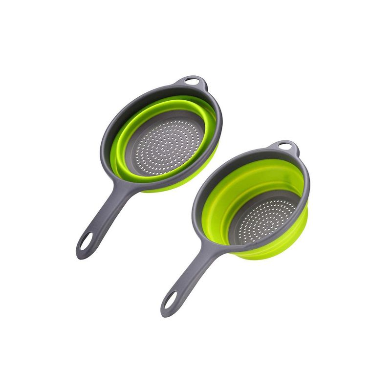 GENERICO - Colador De Silicona Plegable Con Mango - SC