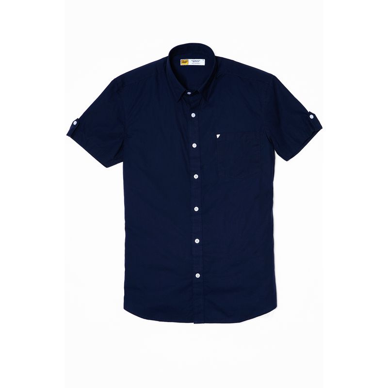 NEW MAN - Camisa Aylesbury Azul New Man