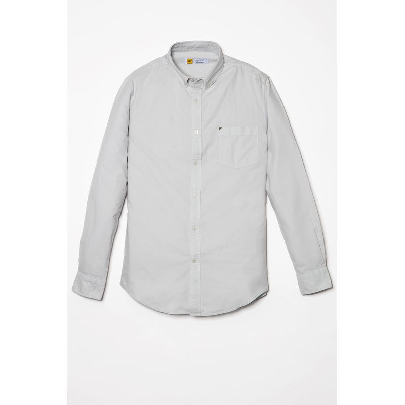 NEW MAN - Camisa Mataro Gris New Man
