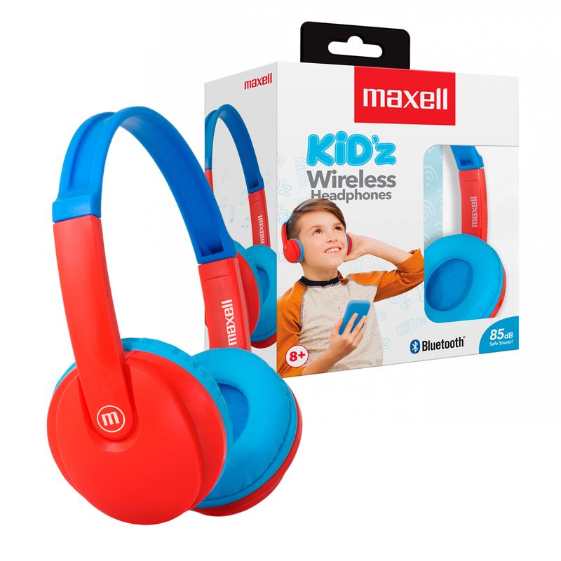 MAXELL - Audifonos Bluetooth KIDz HP-BT350 Maxell Manos Libres 85 dB