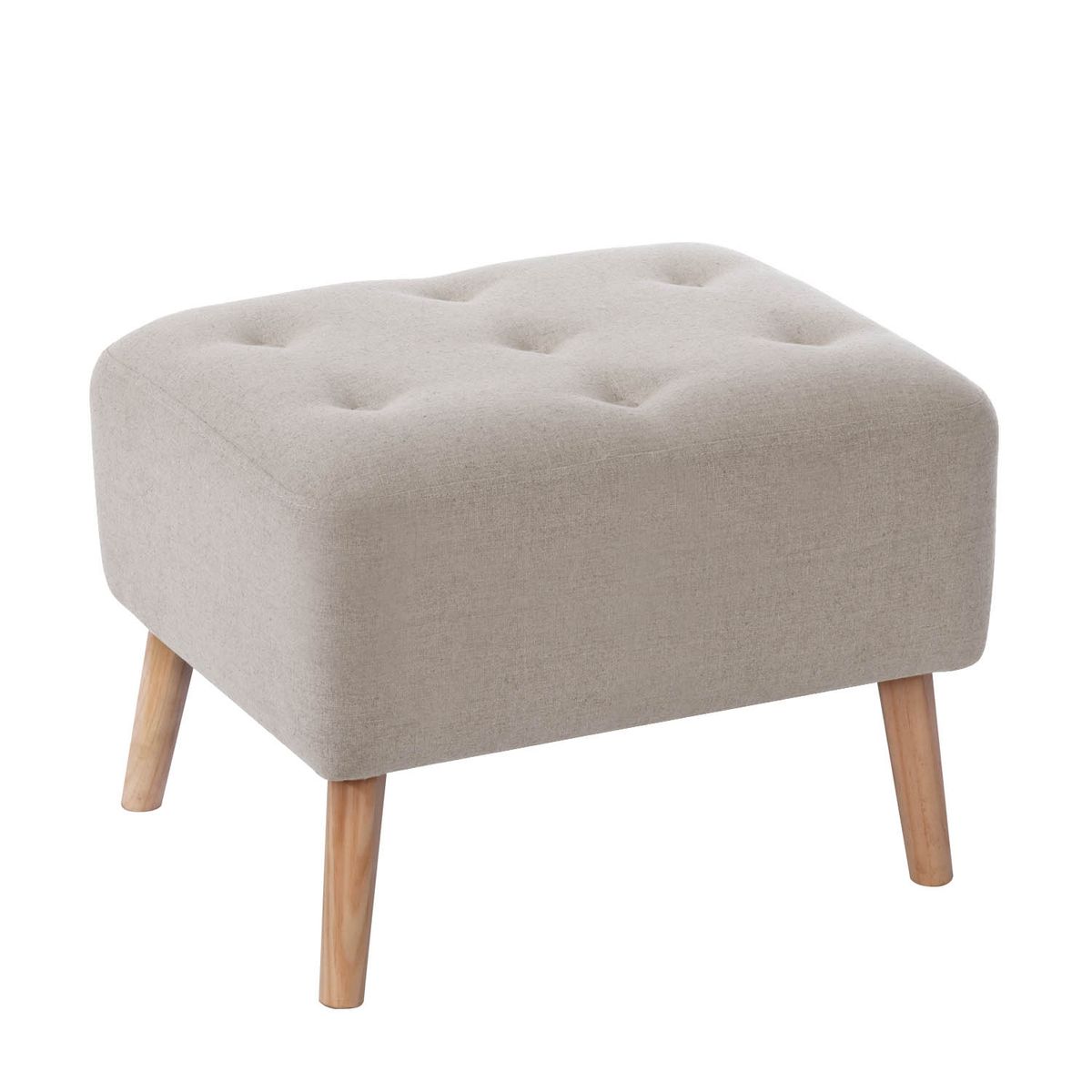 LATAM HOME - POUF LYON LINO BLANCO
