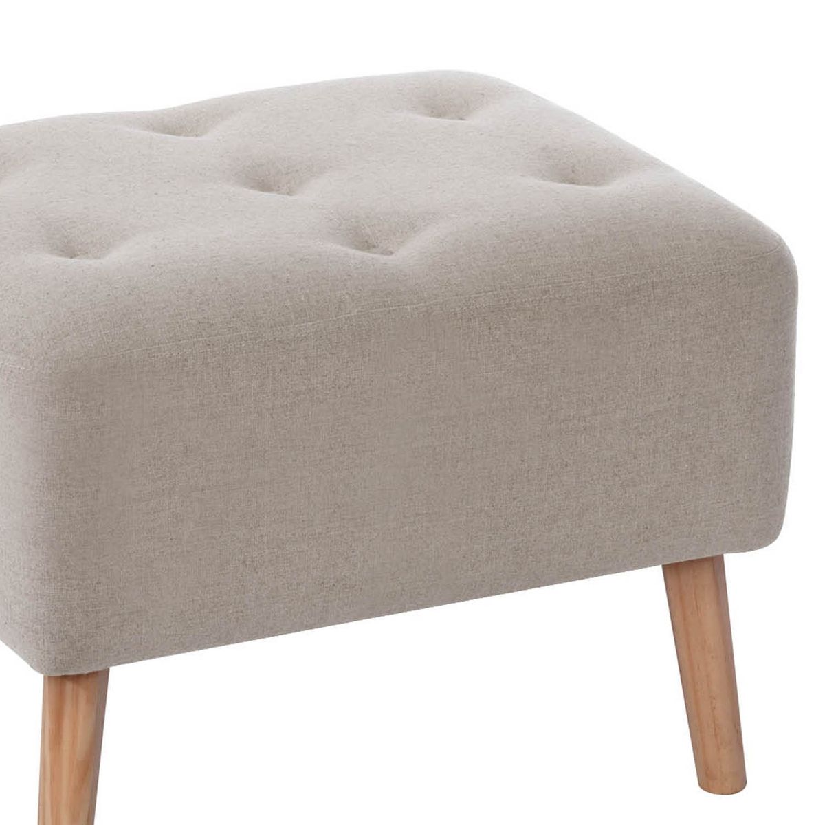 LATAM HOME - POUF LYON LINO BLANCO