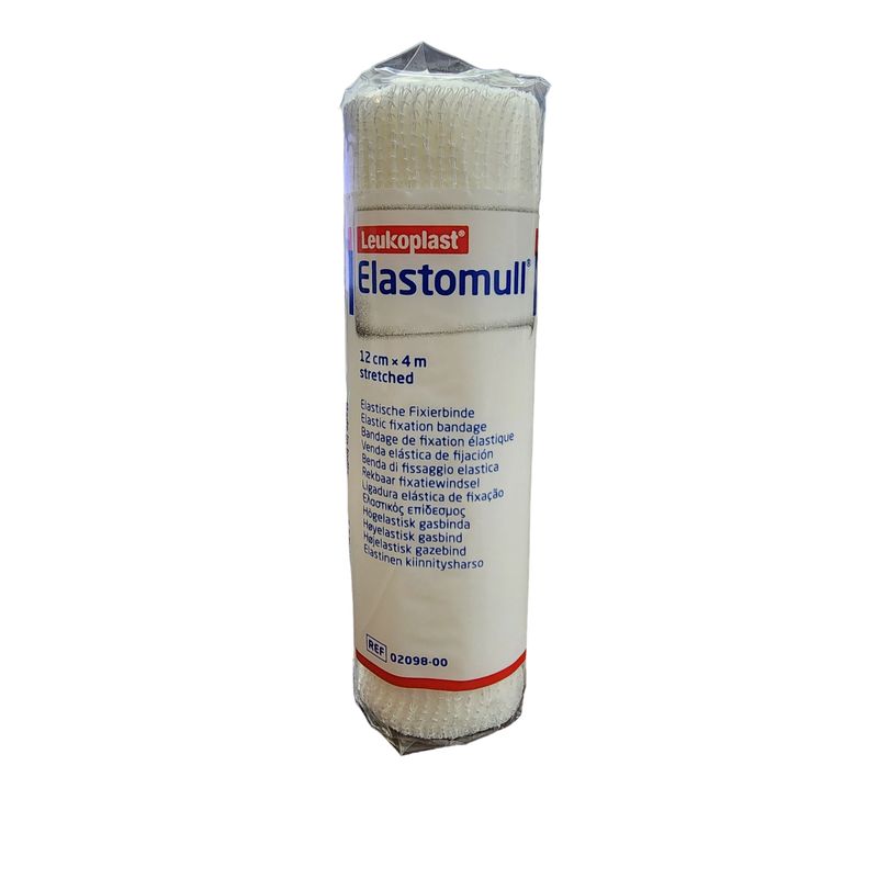 BSN MEDICAL - Venda De Gasa Elasticada Elastomull 12cmx4m Pack 10 Unidades