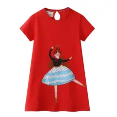 JUMP KIDS - Vestido Manga Corta Niña Bailarina