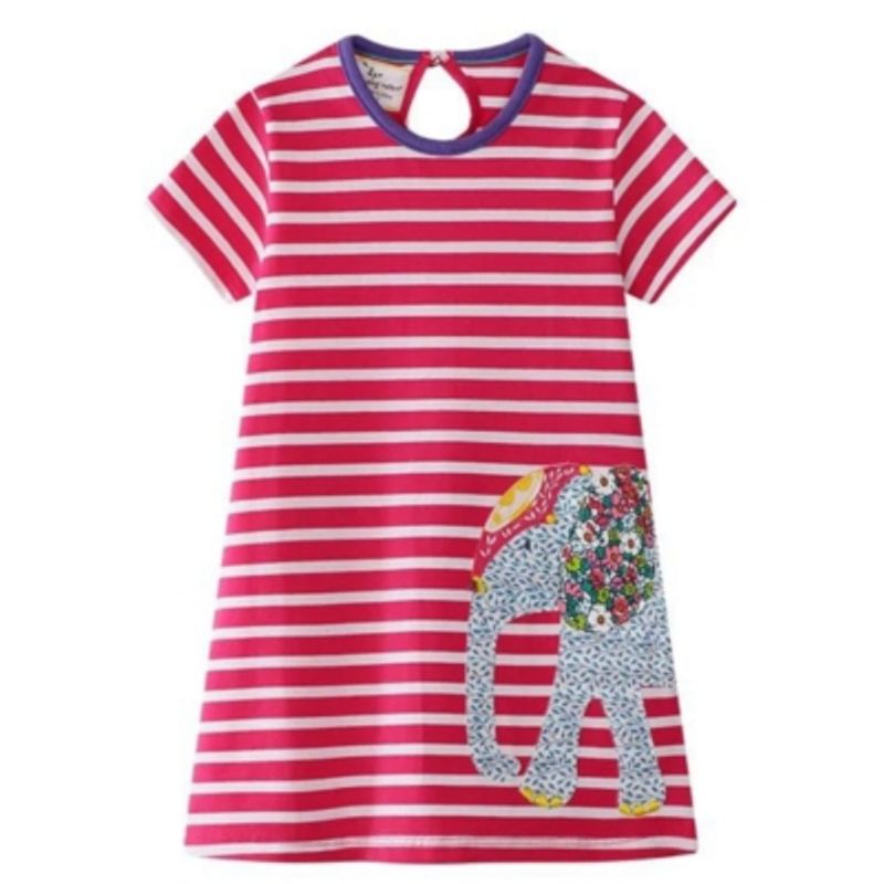 JUMP KIDS - Vestido Manga Corta Niña Elefante Jump Kids