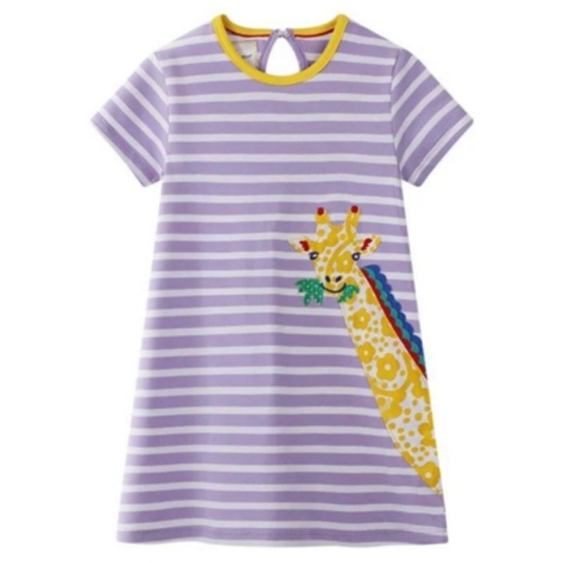 JUMP KIDS - Vestido Manga Corta Niña Jirafa Jump Kids