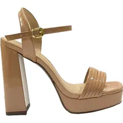 DETOGNI - Sandalia Mujer Camel Luciana