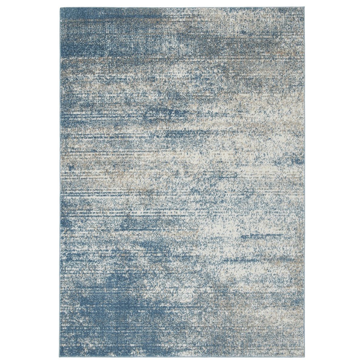 MODA ALFOMBRAS - Alfombra Florida Azul 120 X 180 Cm