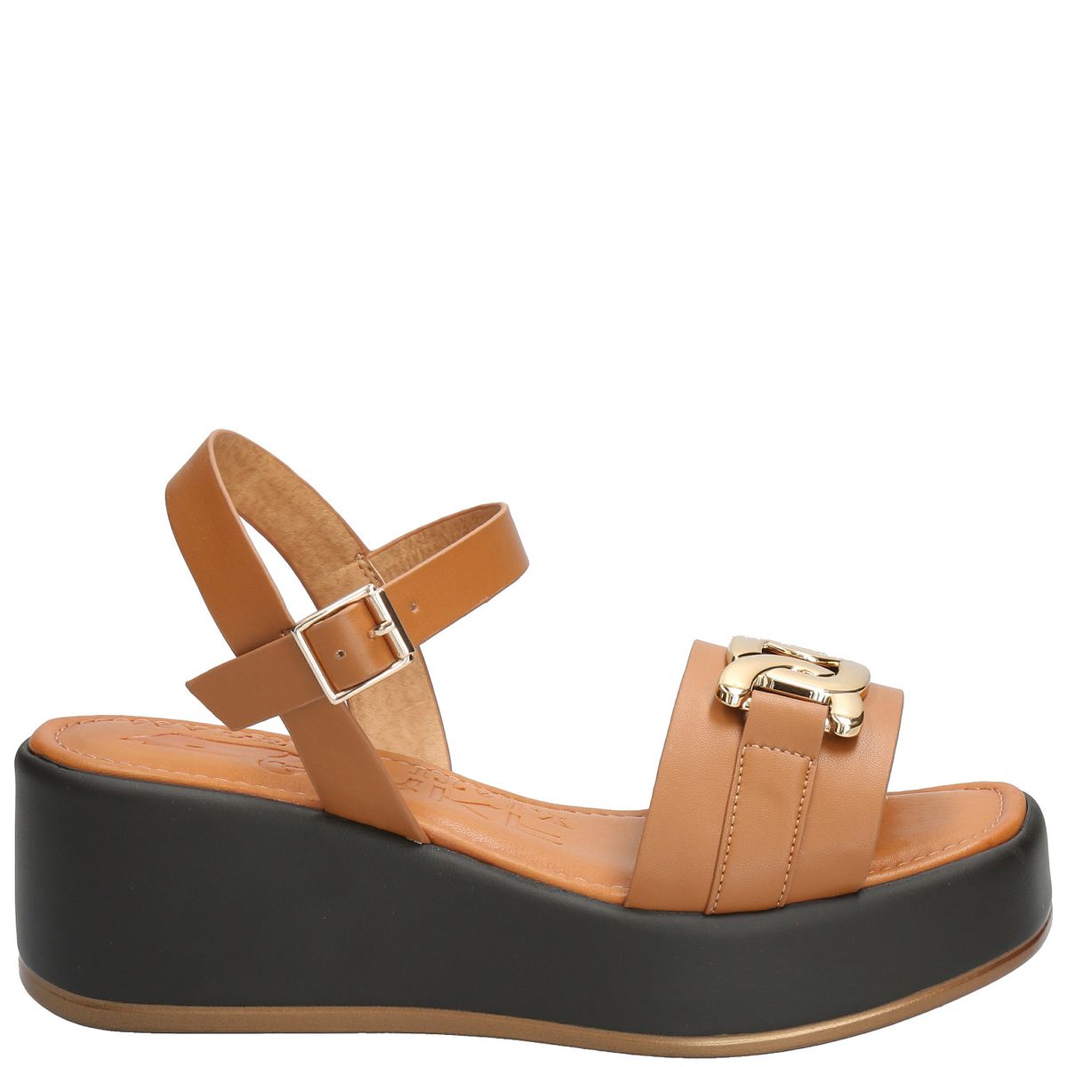 ROCKFORD - Sandalia Mujer Giuliana Café Claro ROCKFORD