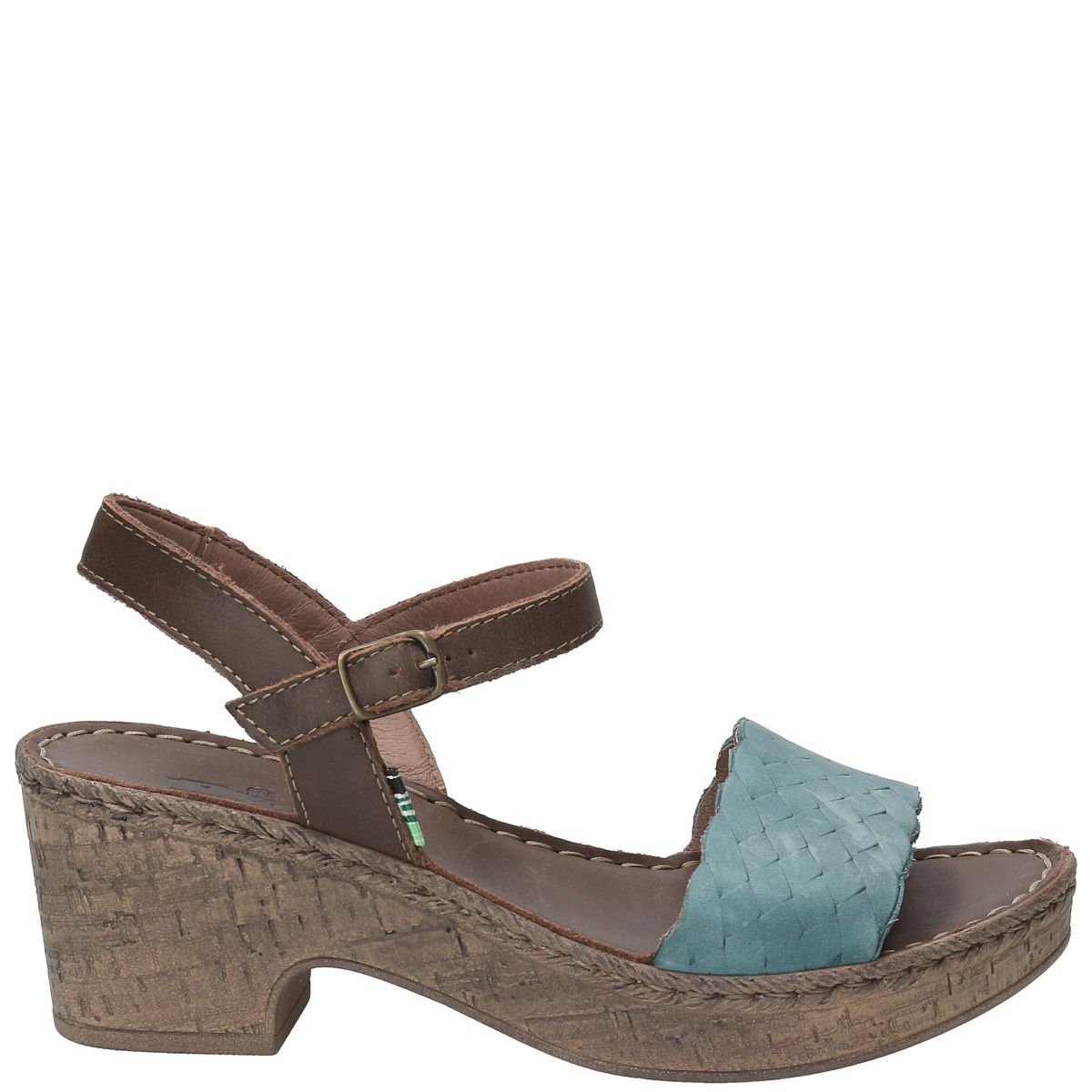 ROCKFORD - Sandalia Cuero Mujer Andre Verde ROCKFORD