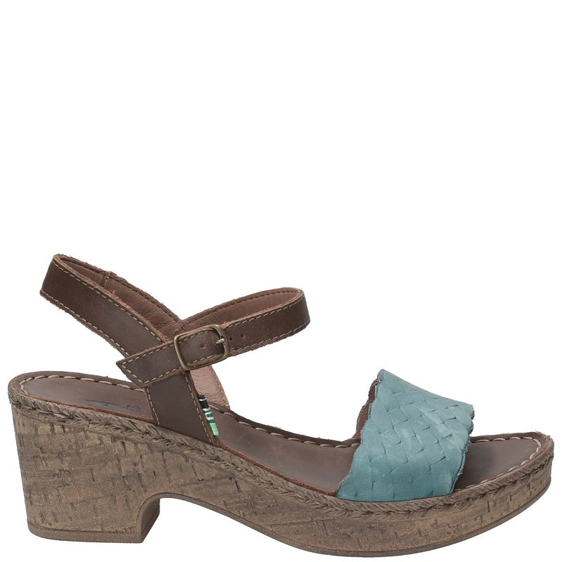 ROCKFORD - Sandalia Cuero Mujer Andre Verde ROCKFORD.
