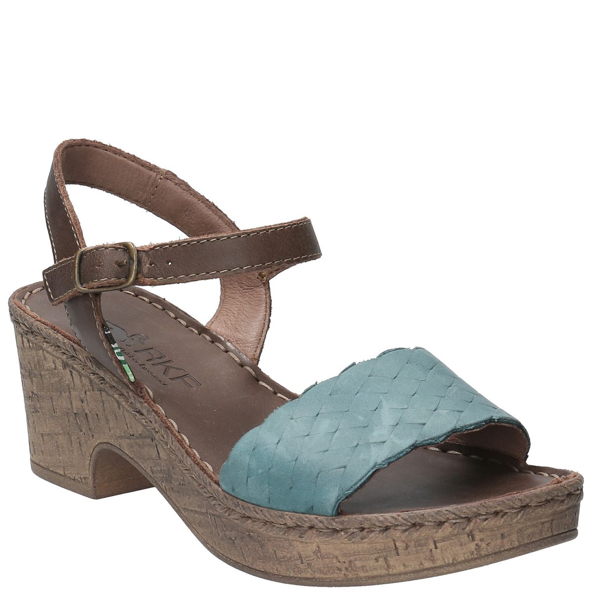 ROCKFORD - Sandalia Cuero Mujer Andre Verde ROCKFORD