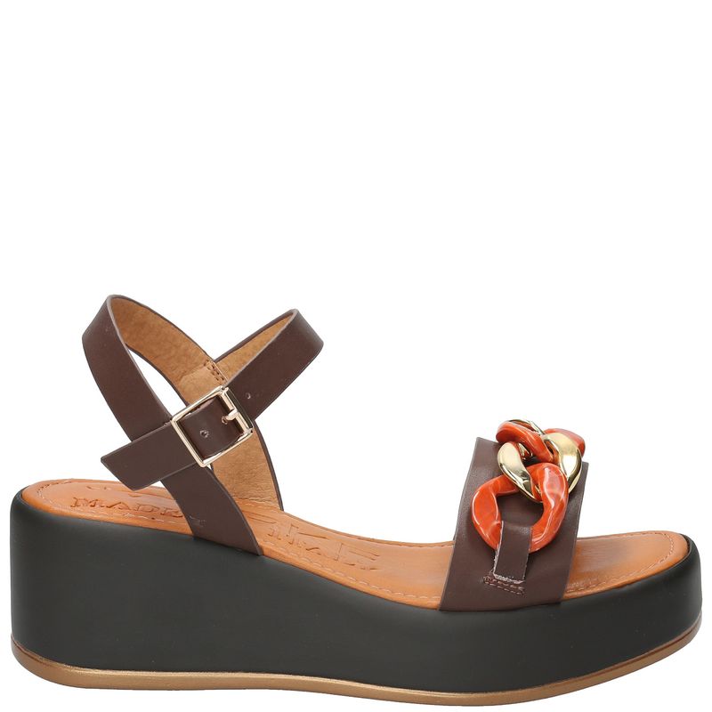 ROCKFORD - Sandalia Mujer Madda Café Oscuro ROCKFORD