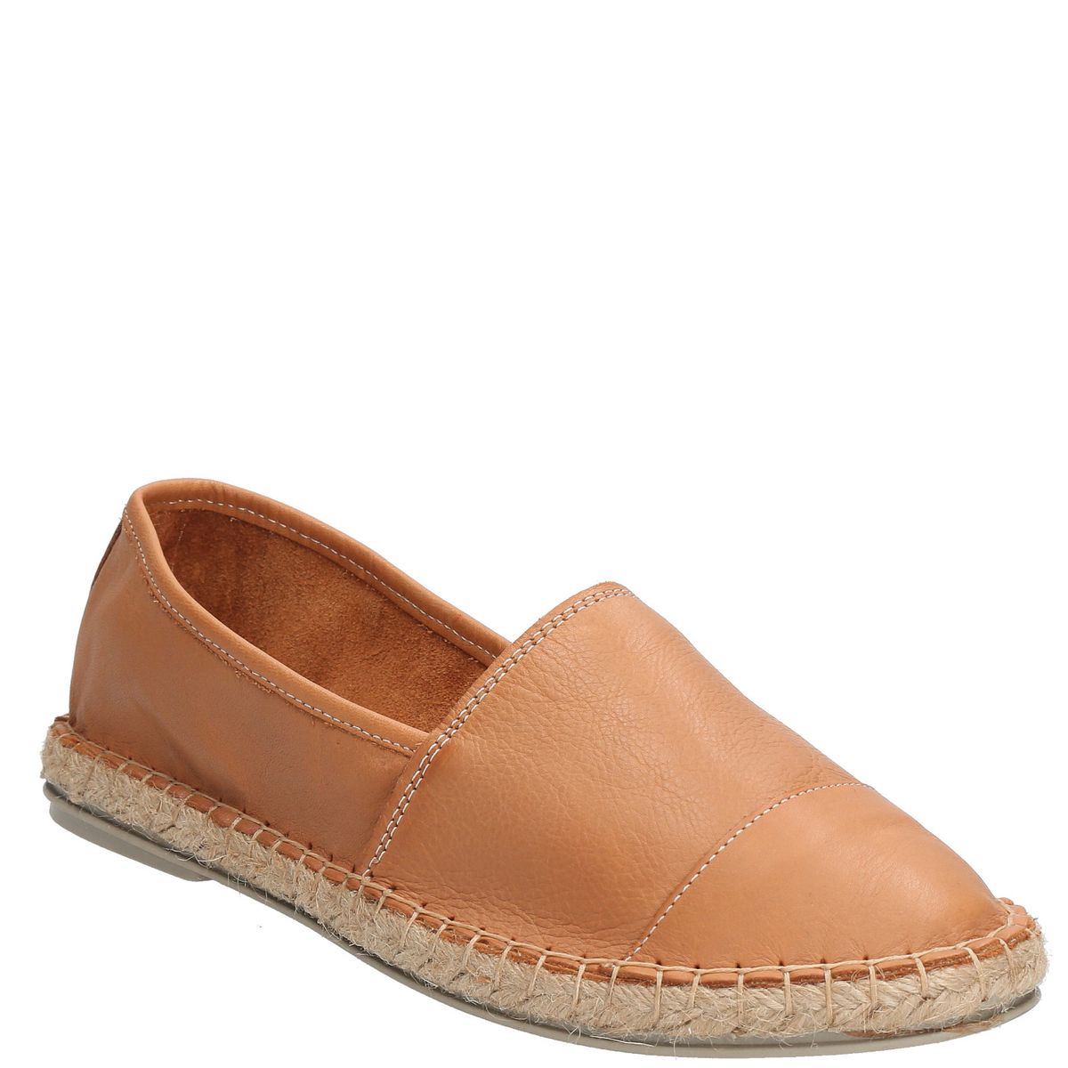 ROCKFORD - Alpargata Cuero Mujer Lucia Café Oscuro ROCKFORD